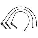 Spark Plug Wire Set: 3 Wires, Increased performance, Designed for direct fit