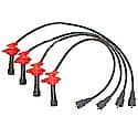 Spark Plug Wire Set: Carbon Core, 4 Wire Set