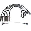 Spark Plug Wire Set: Carbon Core, 7 Wire Set