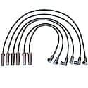 Spark Plug Wire Set: Aluminum Steel Core, 6 Wire Set