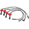 Spark Plug Wire Set: Carbon Core, 4 Wire Set