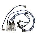 Spark Plug Wire Set: Copper Core, 6 Wire Set