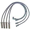 Spark Plug Wire Set: Carbon Core, 4 Wire Set