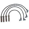 Spark Plug Wire Set: Carbon Core, 4 Wire Set