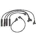 Spark Plug Wire Set: Aluminum Steel Core, 5 Wire Set