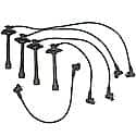 Spark Plug Wire Set: Aluminum Steel Core, 5 Wire Set