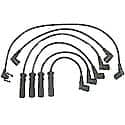 Spark Plug Wire Set: Carbon Core, 6 Wire Set