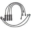 Spark Plug Wire Set: Aluminum Steel Core, 6 Wire Set