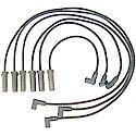 Spark Plug Wire Set: Aluminum Steel Core, 6 Wire Set