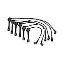 Spark Plug Wire Set: Aluminum Steel Core, 6 Wire Set