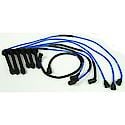 Spark Plug Wire Set: Variable Pitch Magnetic Core, Lifetime Warranty