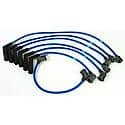 Spark Plug Wire Set: Variable Pitch Magnetic Core, Lifetime Warranty