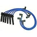 Spark Plug Wire Set: Ultra-low Resistance Magnetic Core, Lifetime Warranty