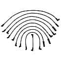 Spark Plug Wire Set: 9 Wires, Increased performance, Designed for direct fit