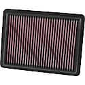 Engine Air Filter: Washable Filter, Increase Horsepower & Acceleration