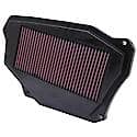 Engine Air Filter: Washable Filter, Increase Horsepower & Acceleration