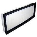 OE Replacement, Black/ White, Paper, Rectangular
