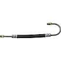 Power Steering Cylinder Hose Assembly, 1/4" Male Inv. Flare x 1/4" Male Inv. Flare