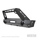 WJ2 Stubby Front Bumper w/LED Light Bar Mount