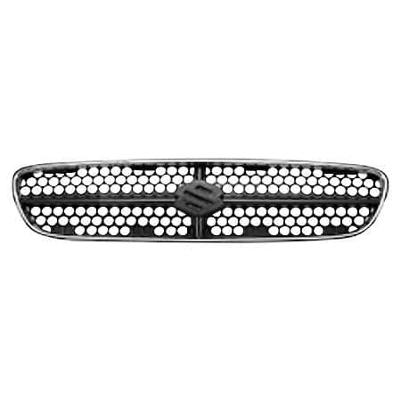 New Standard Replacement Grille, Chrome And Black