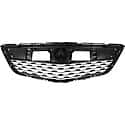 Grille, Matte-Dark Gray, Without Surround, Made Of ABS Plastic