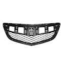 Grille, Matte-Dark Gray, Made Of ABS Plastic