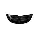 Grille, Textured, Black, 1 Piece Design