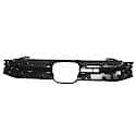 New Standard Replacement Front Upper Grille, Matte Black