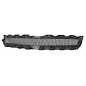 New CAPA Certified Premium Replacement Front Upper Grille, Black