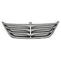 New Standard Replacement Grille, Chrome/Silver