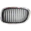 New Standard Replacement Driver Side Grille, Without M Package, Chrome And Black