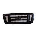 New Standard Replacement Grille, H-Bar Design, Dark Gray Textured