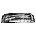 New Standard Replacement Grille, Chrome And Charcoal