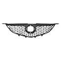 New Standard Replacement Grille, Standard Type, Matte-Black, Honeycomb, Sedan