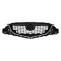 New Standard Replacement Grille, Black With Chrome Molding