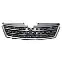 New Standard Replacement Grille, Black And Silver