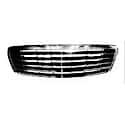 New Standard Replacement Grille, Black, With Chrome Frame, Without Proximity Cruise Control