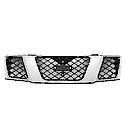 New CAPA Certified Standard Replacement Grille, Chrome And Black