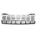 Grille, Black With Chrome Frame,