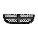 New CAPA Certified NSF Certified Standard Replacement Grille, Black