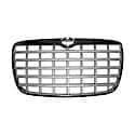 Grille, 2.7/3.5 Liter Engine, Chrome Frame W/ Silver Bars, W/O Chrome Accent