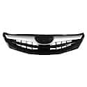 New Standard Replacement Grille, Matte-Black With Molding Silver Gray