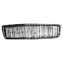 New Standard Replacement Grille, Chrome/Silver