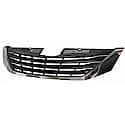 New Standard Replacement Grille, Black Finish With Chrome Molding, Base And LE Models