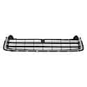 New CAPA Certified Standard Replacement Grille Front Center, With Chrome Molding