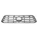 New Standard Replacement Grille, Base Model, Silver/Gray