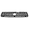 New Standard Replacement Grille, Black, Without Sport, Horizontal Bar Type