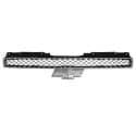 New Standard Replacement Front Upper Grille, Chrome, Without Off Road Package