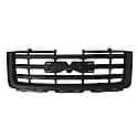 New Standard Replacement Grille, For 1500/Hybrid Models, 3 Horizontal Black Bars With Black Frame