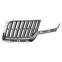 New Standard Replacement Driver Side Front Grille, Chrome And Silver